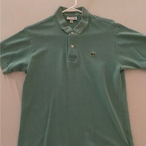 Lacoste Men's Green Polo Shirt